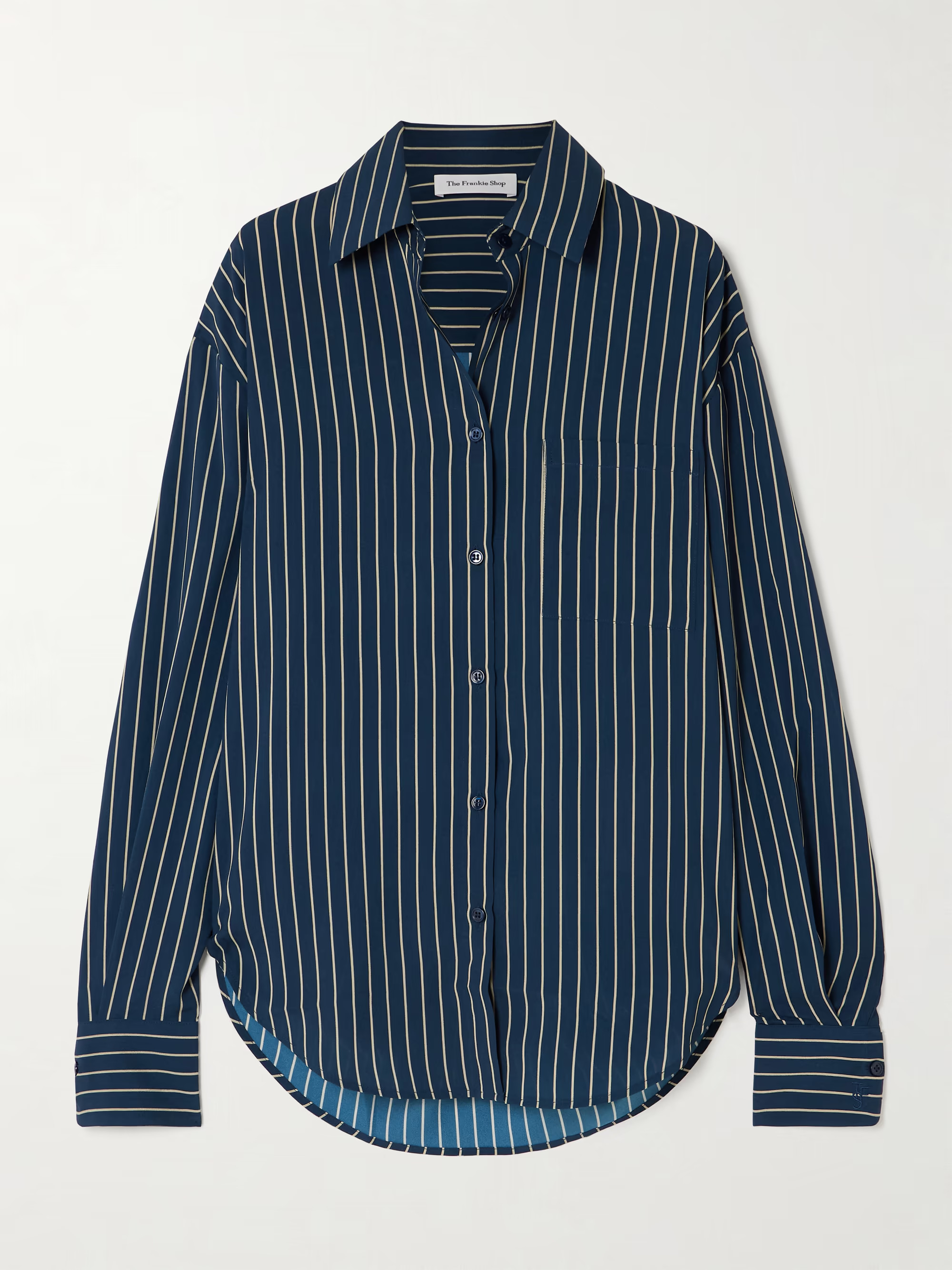 Lui striped crepe shirt | NET-A-PORTER APAC