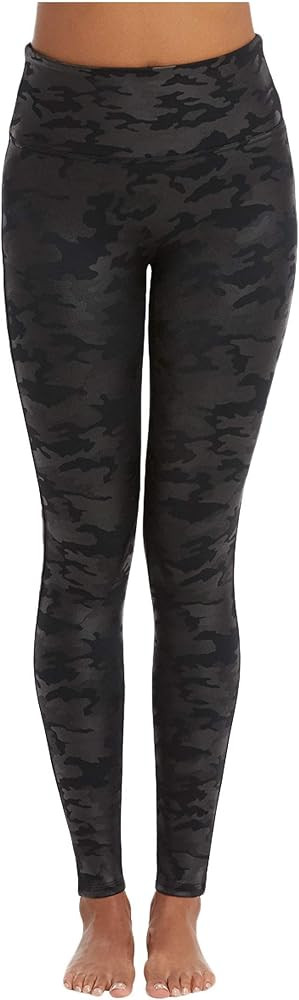 SPANX Camo Faux Leather Leggings | Amazon (US)