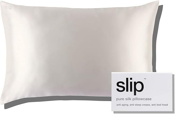 Slip Queen Silk Pillow Cases - 100% Pure 22 Momme Mulberry Silk Pillowcase for Hair and Skin - Qu... | Amazon (US)