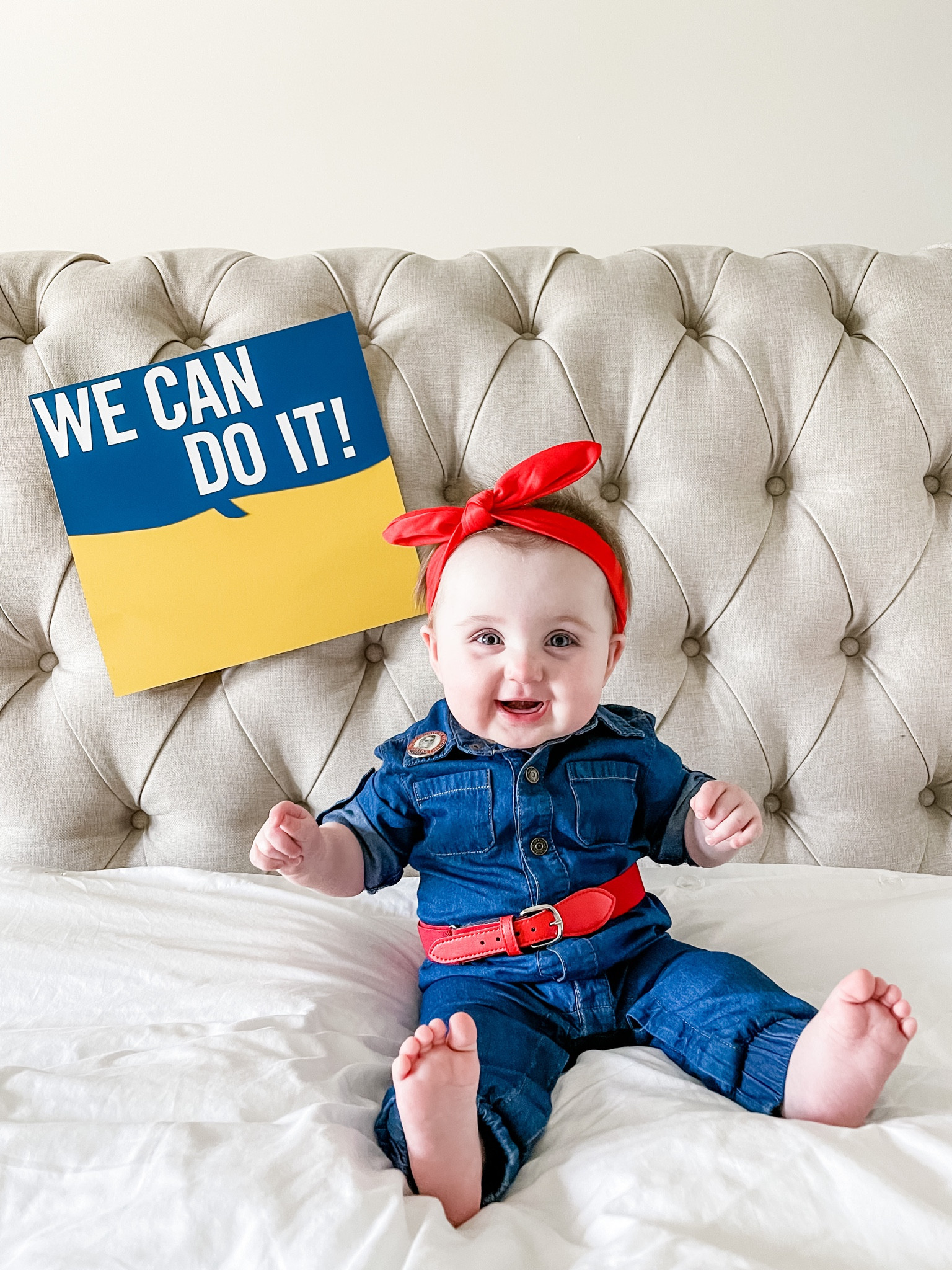 Infant rosie the riveter 2024 costume