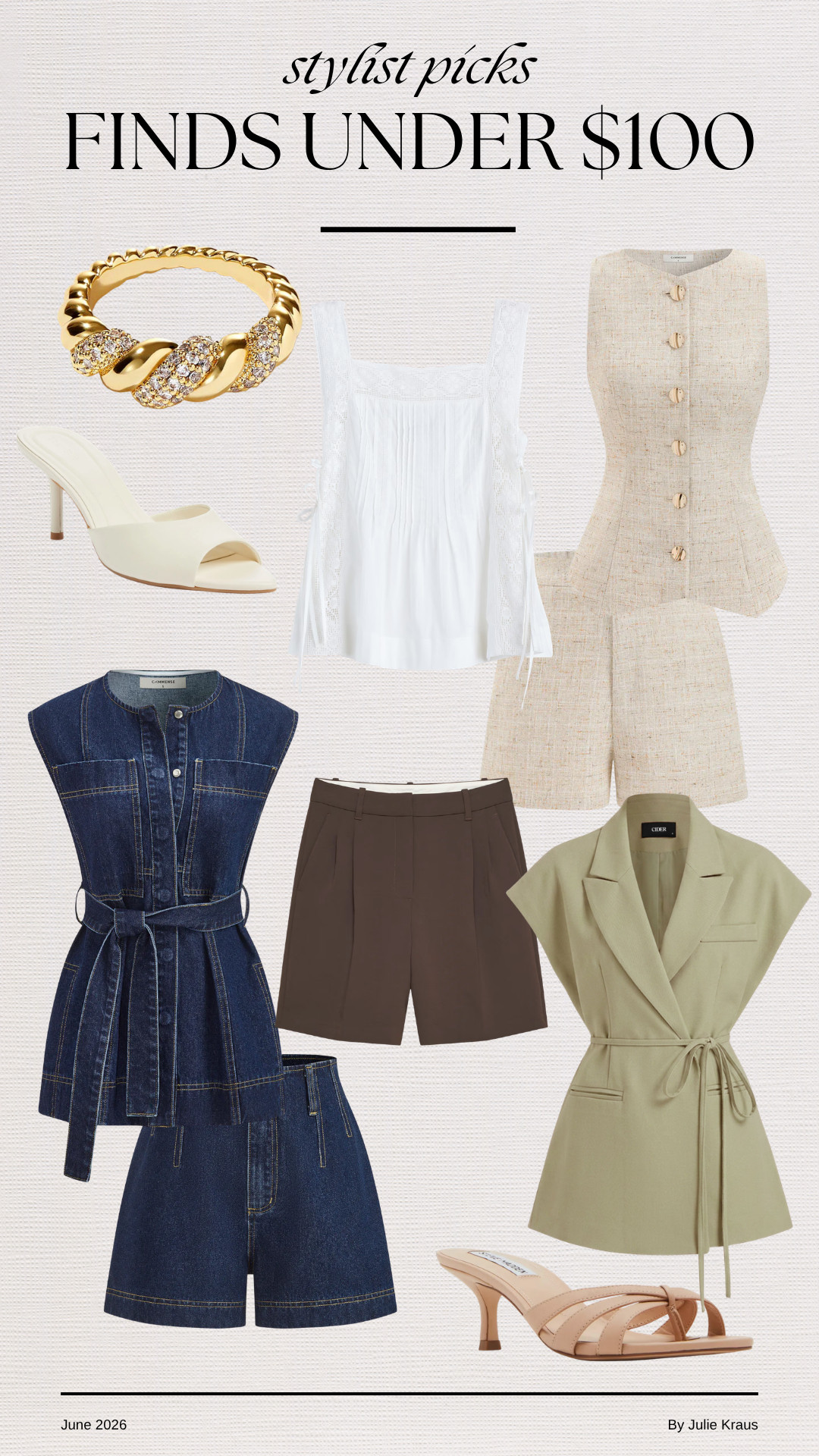This week's chic finds all under $100. These are the pieces that look expensive without the price tag to match. Stylist Picks • Finds Under $100 • Budget Friendly Style • Affordable Fashion • Chic for Less 

 #LTKSeasonal #LTKOver40