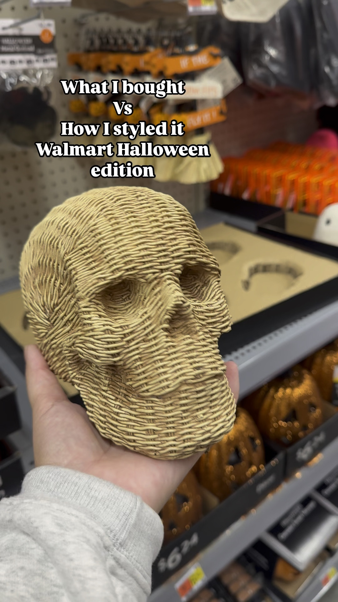 How cute is this woven skull from @walmart 💀🤩

Follow me for more seasonal and holiday content! Halloween and Christmas are my jam 

#viralhalloween #trending #halloweencandle #2024halloween  #halloweendecor #halloweenfinds #tjmaxx #tjmaxxfinds #ltkhome #spookyseason #halloweeneveryday #candle #shopwithme Anthropologie, homegoods, T.J.Maxx, Marshall’s, viral Halloween candle, Halloween decor, home decor, spooky season, ghosts, cute Halloween, pink Halloween decor, 2024 Halloween finds #iywyk #walmartpartner

#LTKHome #LTKSeasonal #LTKFallSale