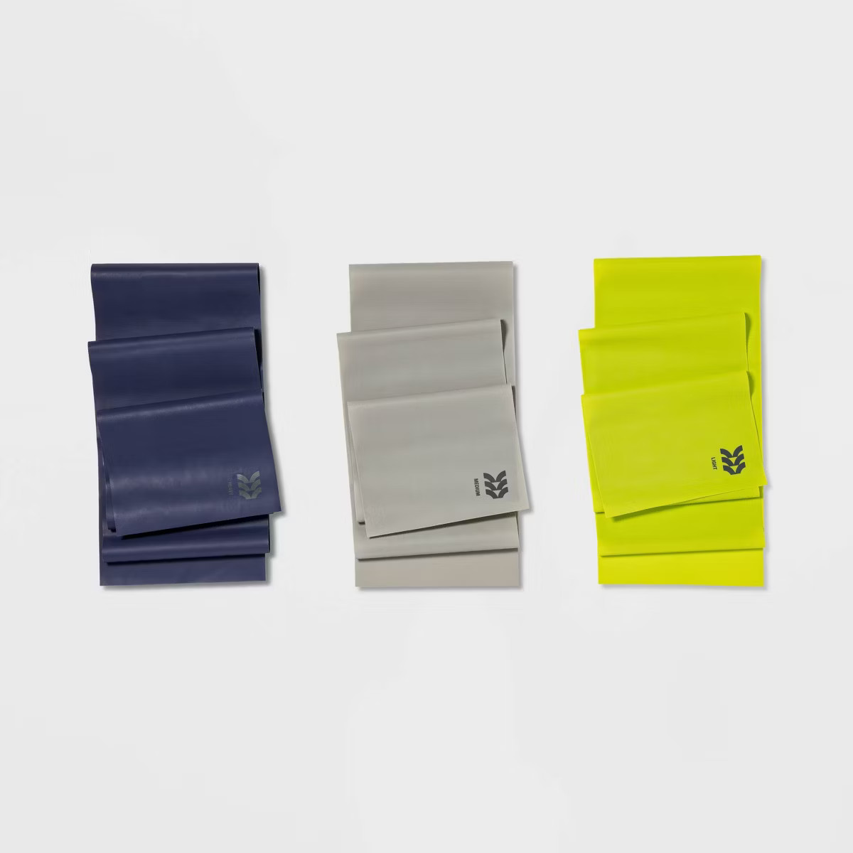 Flat Band Kit Blue - All In Motion™: Medium Resistance, Total Body Workout, Latex | Target