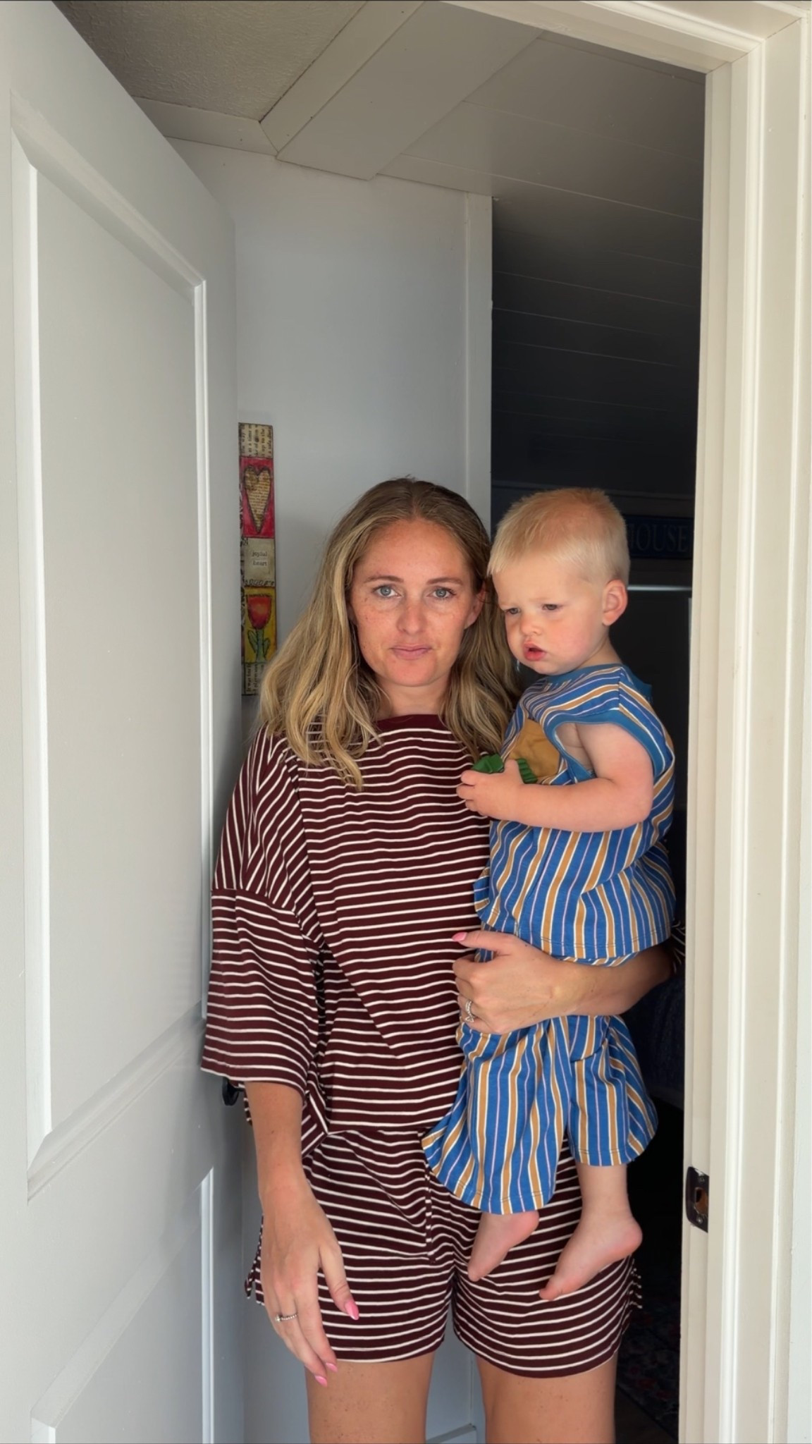 I love a striped set!

#LTKgrwm #LTKootd #LTKmomlife