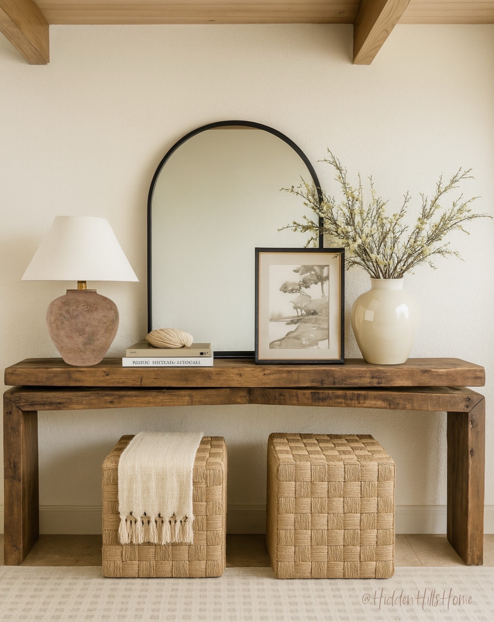 Henn table, entryway decor, console table decor, cozy home decor ideas, entryway decor inspiration, affordable decor #homedecor




#LTKHome #LTKSaleAlert #LTKSeasonal