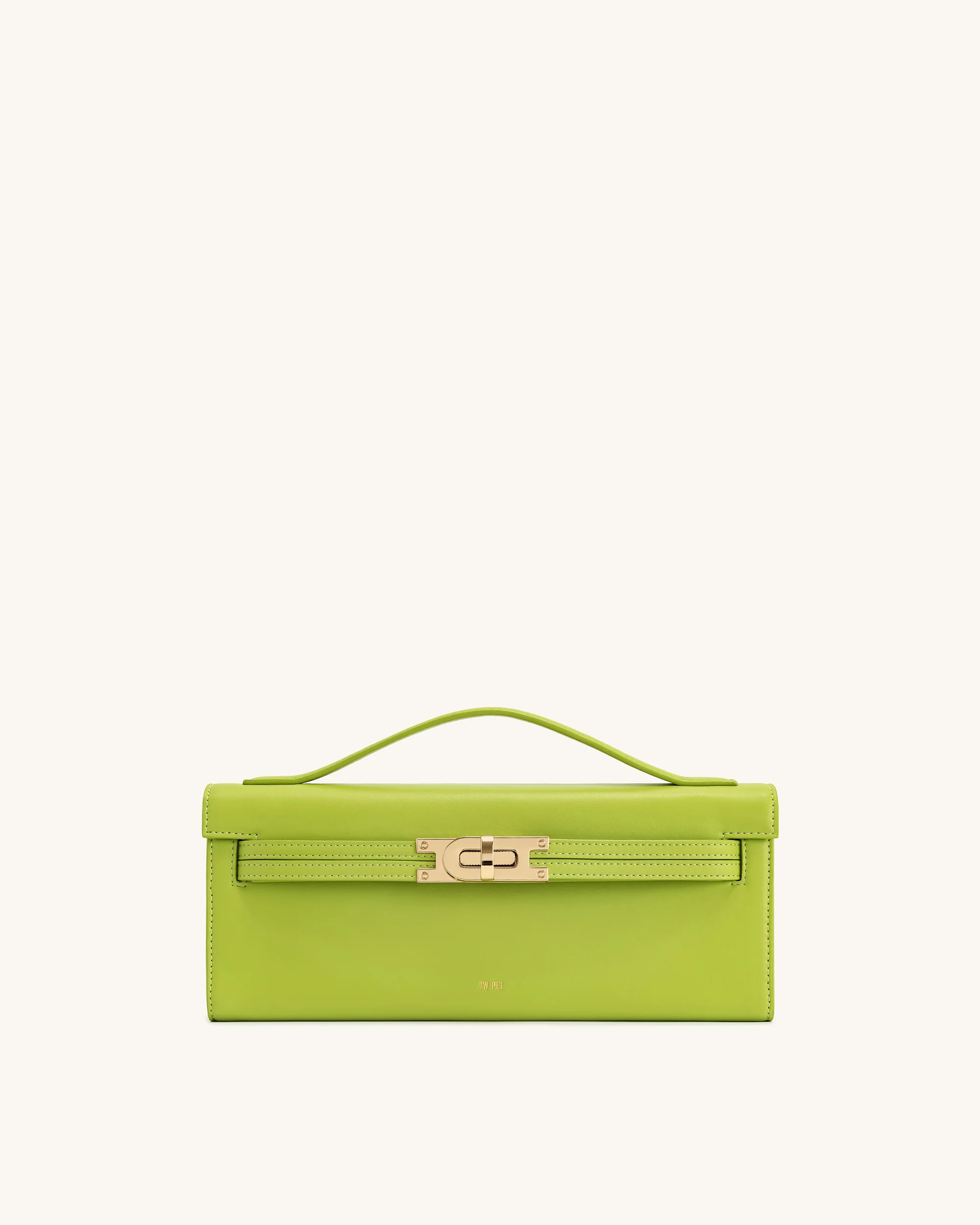 Bria Structured Top Handle Bag - Green | JW PEI US