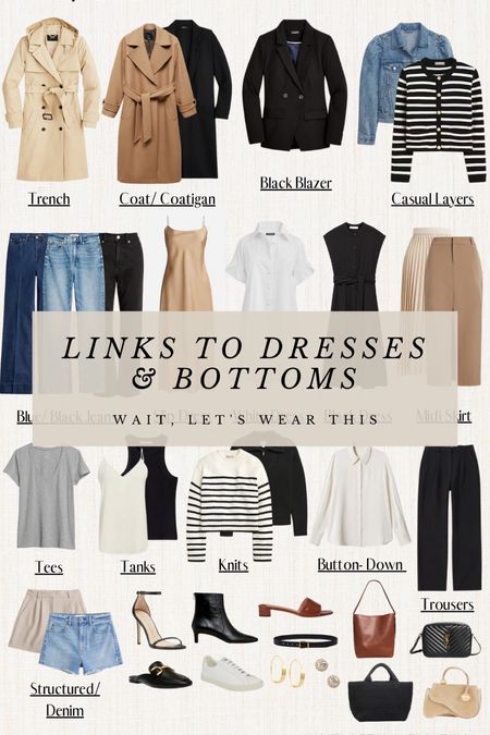 2024 Capsule Essential Basics- Your wardrobe check for the new year🎊

Links to dresses and bottoms. Check main page for links to the rest. 

#LTKover40 #LTKstyletip