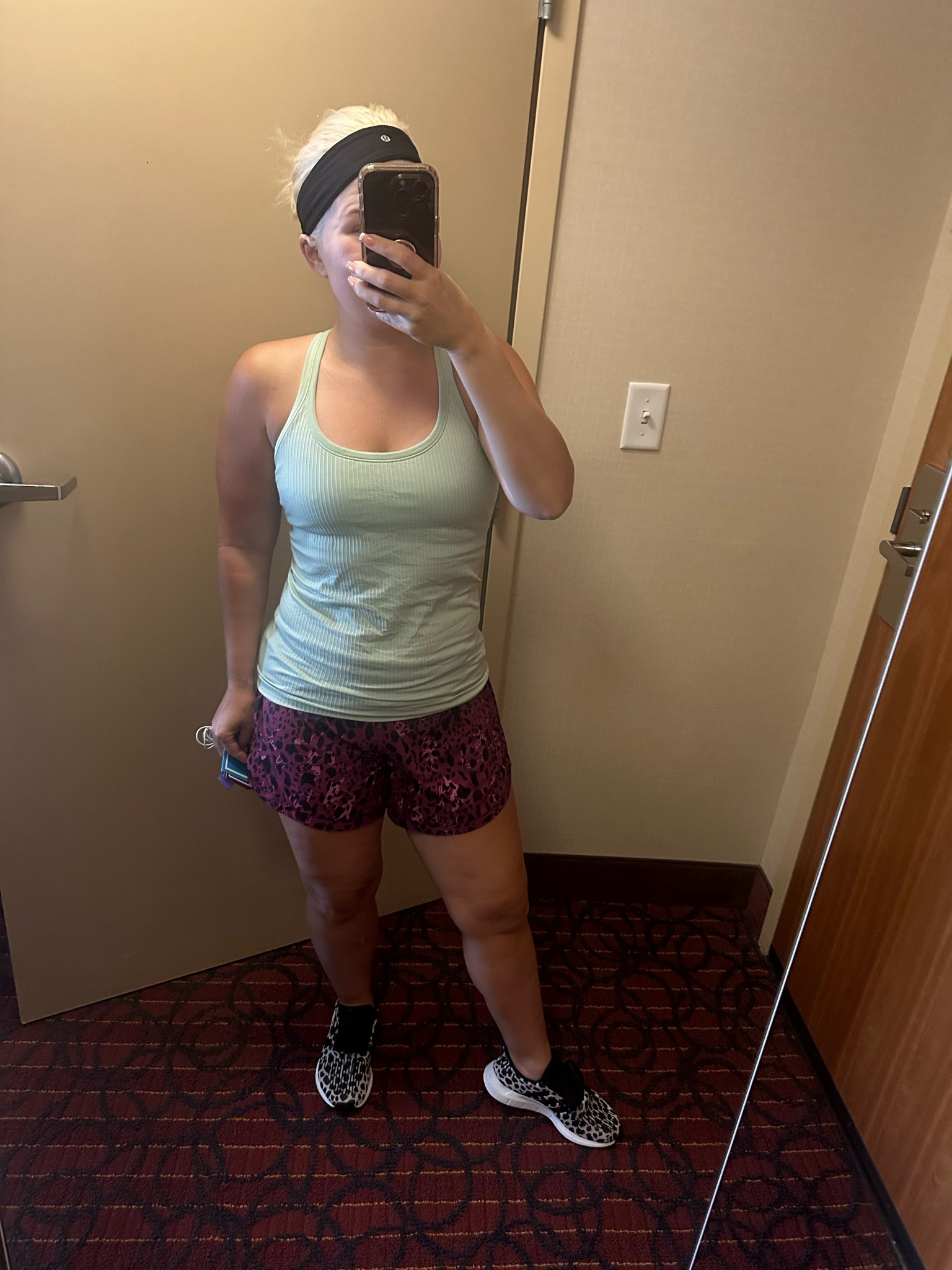 Workout ootd. I love this tank from Lululemon. It has a built in shelf bra. 

#LTKstyletip #LTKfitness #LTKGiftGuide