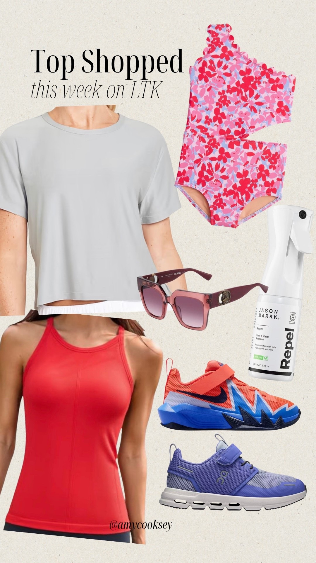 Top Shopped This Week 👏🏼 you guys share my love for a good workout top, kid sneakers, and a good SALE!! 

#Athleisure #KidsSwim @Nike US @dickssportinggoods @jcrew #LTKShoes #Athleticwear #Sunglasses #NSale

#LTKmomlife #LTKKids #LTKSeasonal