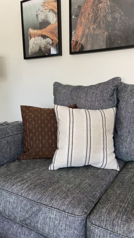 neutral decorative throw pillows from amazon! 🏠 home decor, home decor finds, amazon home finds, amazon home decor 

#LTKHome #LTKVideo #LTKFindsUnder50