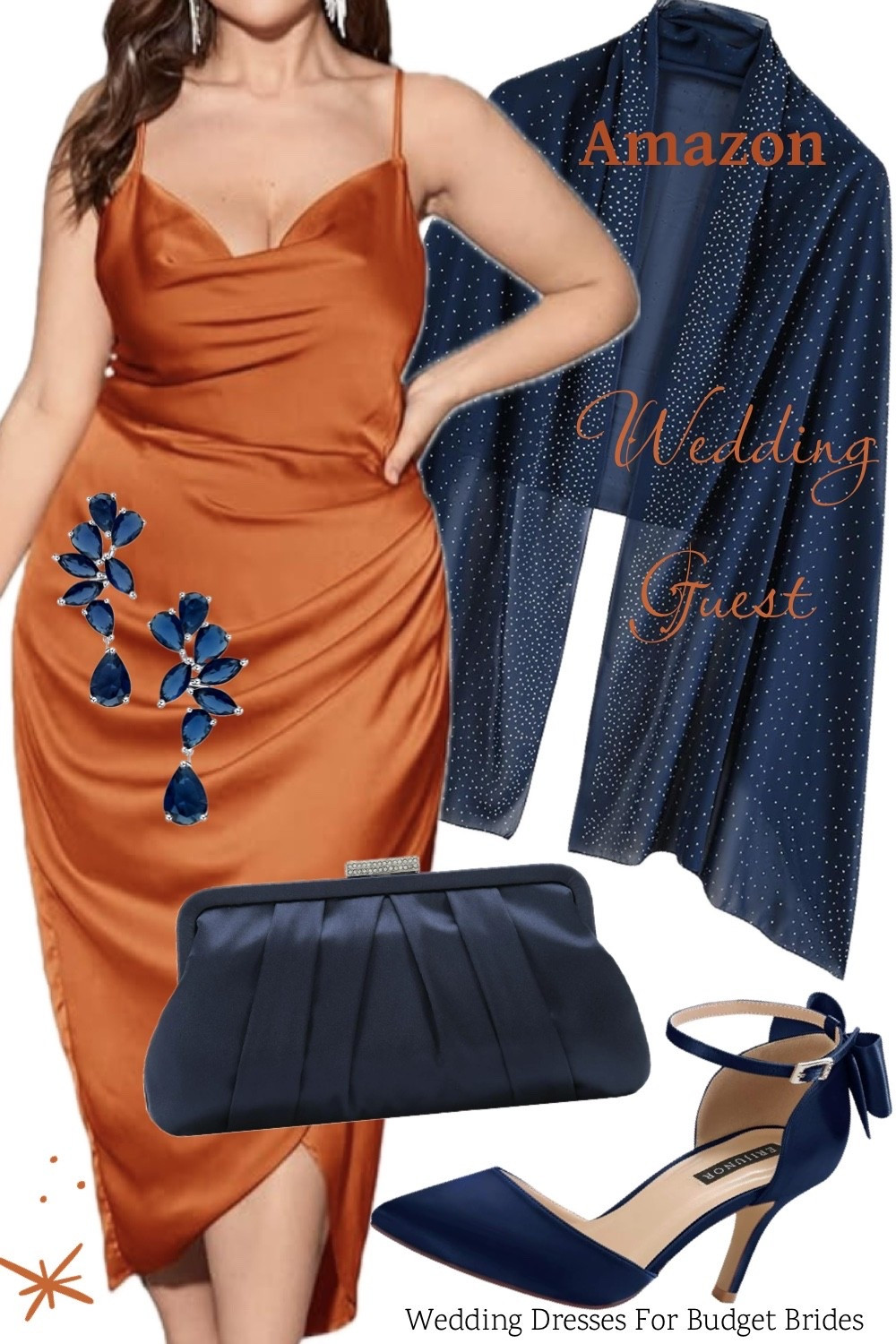 Summer early fall outfit for the curvy wedding guest. Everything on Amazon. 

Summer dressy outfit, garden party outfit, outdoor wedding, back yard wedding, dressy casual wedding, special occasion dress, cocktail dress, semi formal wedding guest dress, party dress, event dress, plus size dress.

#LTKWedding #LTKPlusSize #LTKSeasonal
