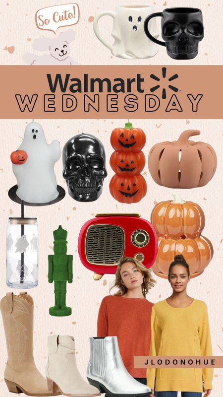 Walmart Wednesday with the cutest fall and Halloween decor! 

#LTKSeasonal #LTKHalloween #LTKHoliday