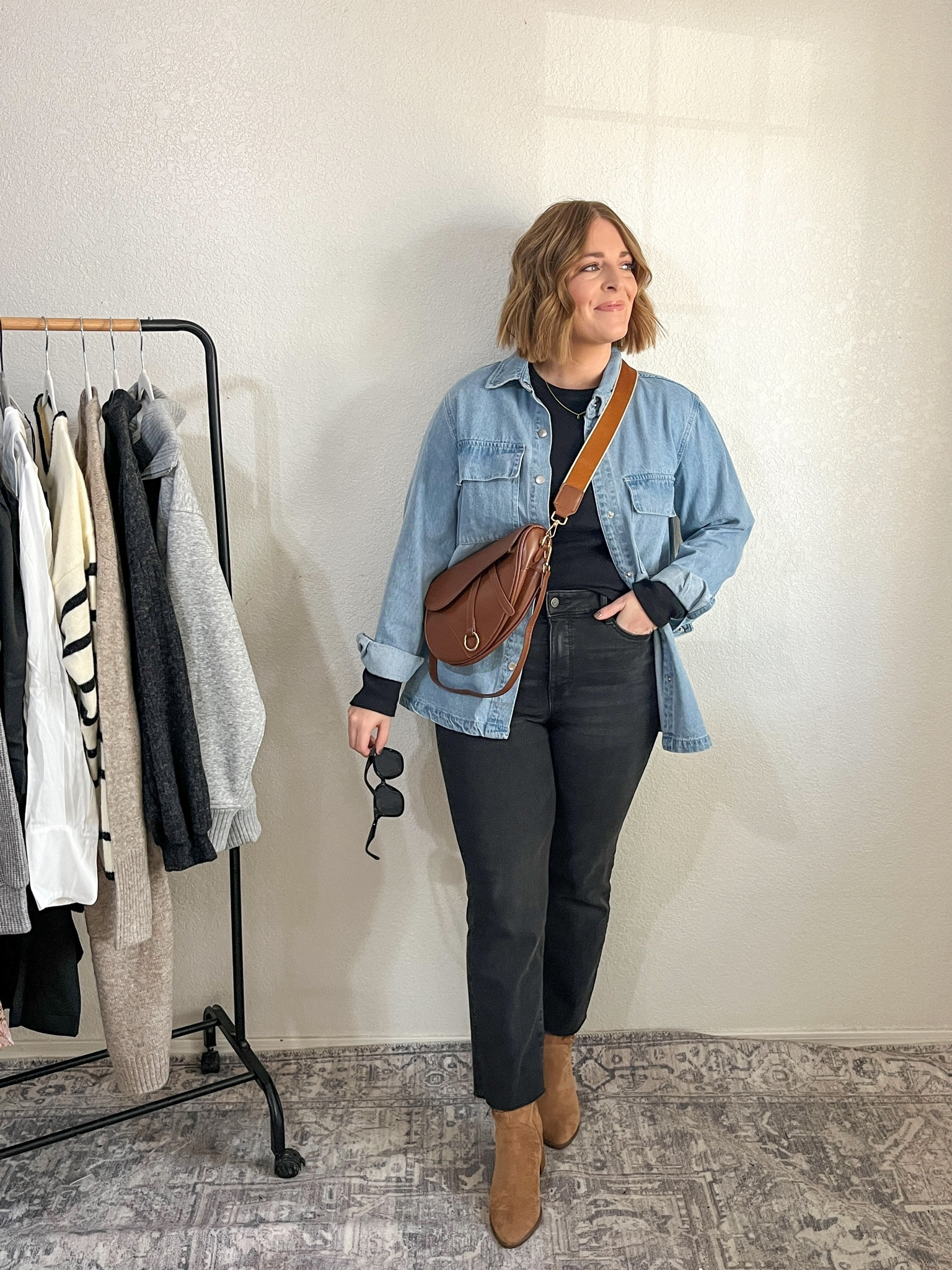 One base// 5 ways…styled with denim shacket!

Shacket L (tts)
Top L (tts)
Jeans tts

#LTKfindsunder50 #LTKmidsize