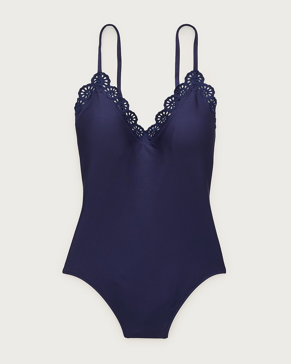 Lana eyelet one-piece in Classic Sculpt™ | J. Crew US