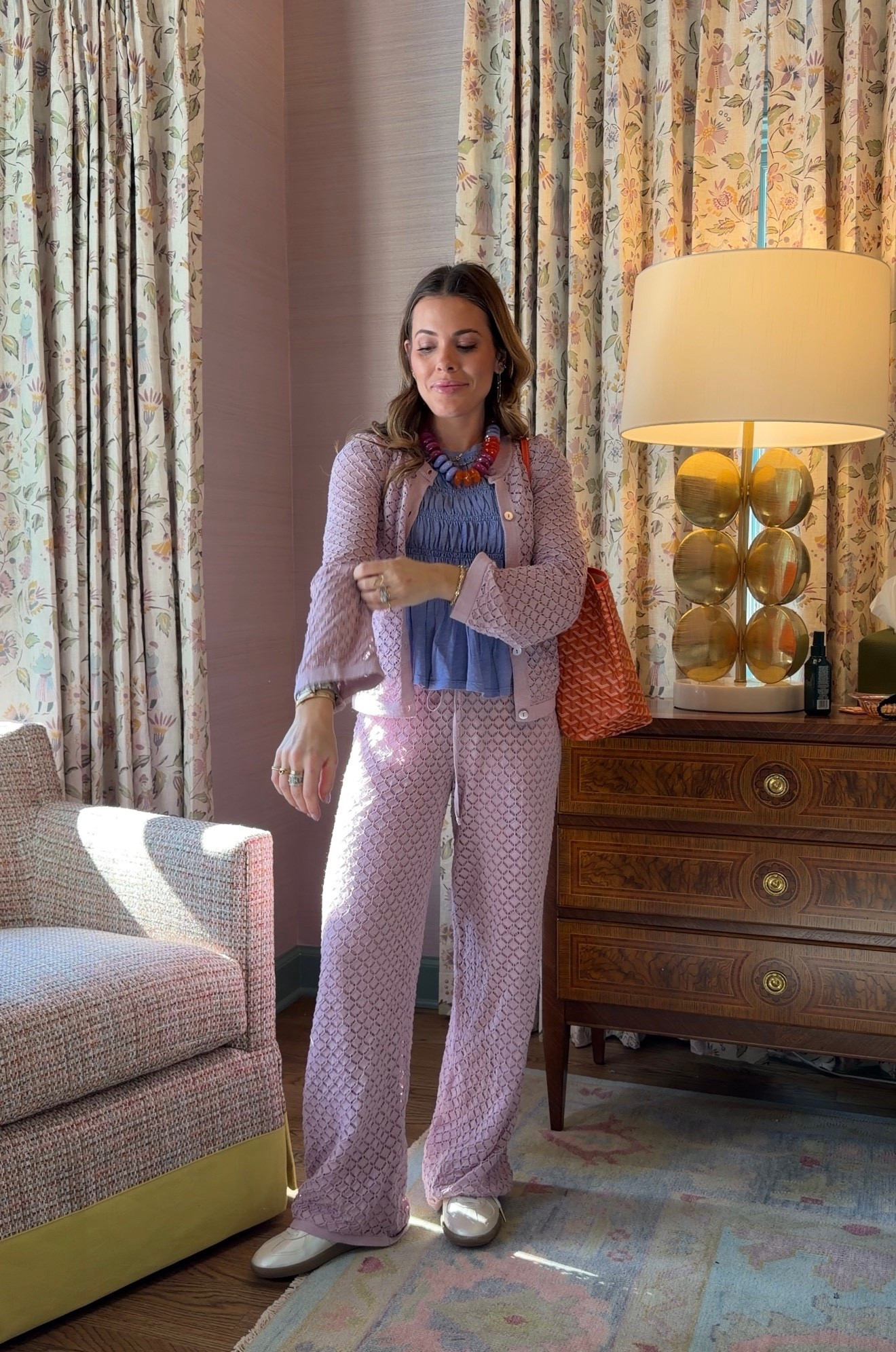 The matching set is so comfy & cute! Wearing xsmalls 