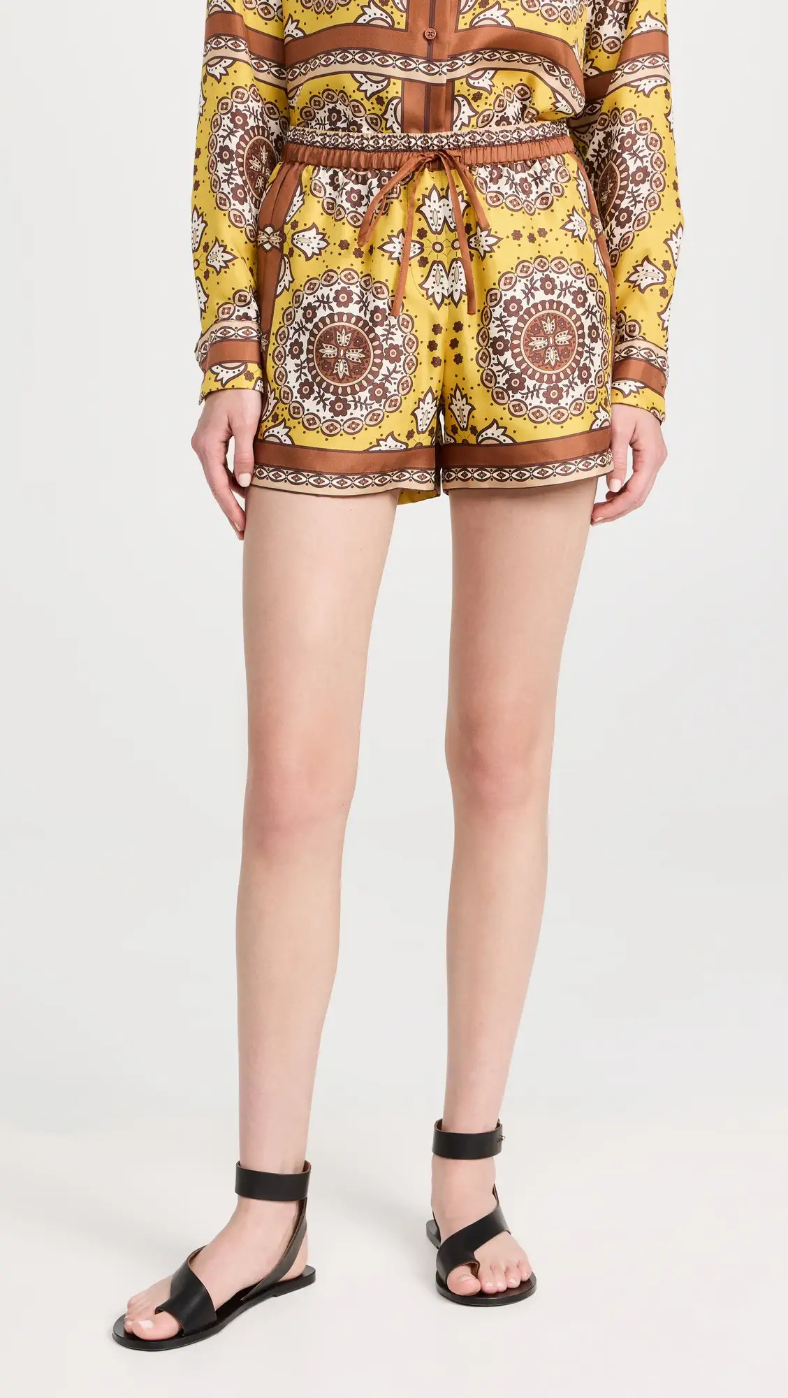 Nili Lotan Frances Silk Shorts | Shopbop | Shopbop