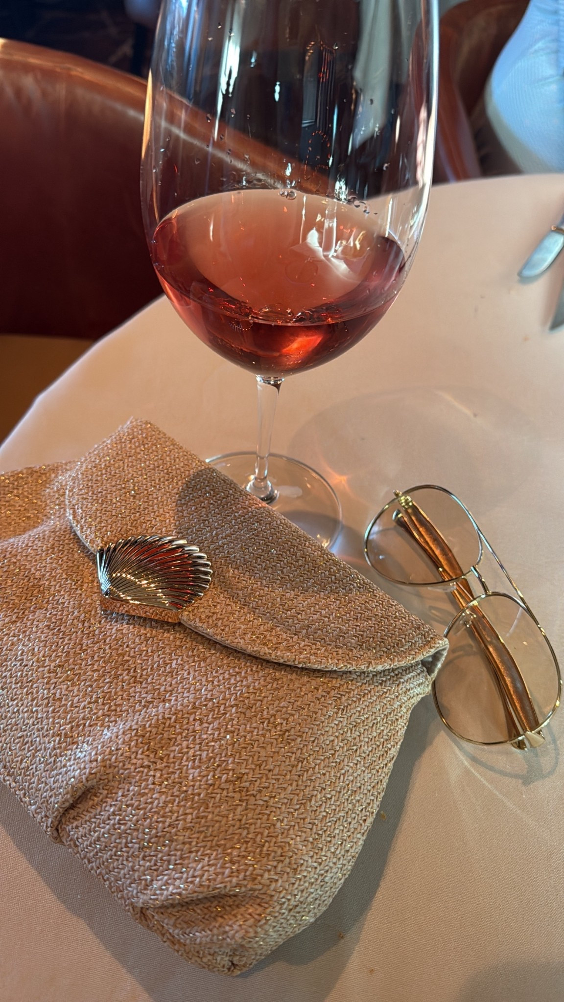 Anthro clutch perfect for vacation/summer-currently out of stock but linked others   
Sunglasses -Amazon and on sale 