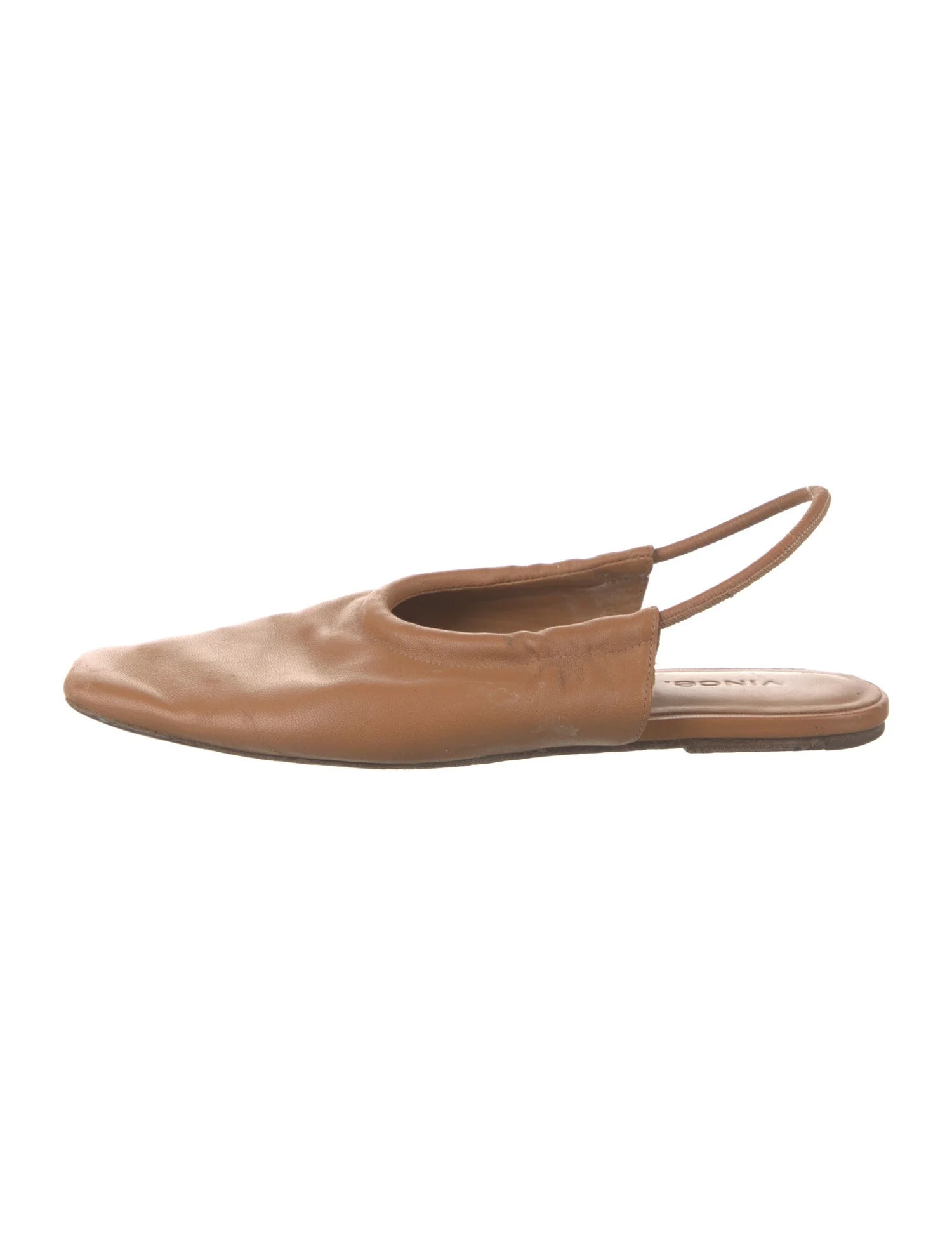 Leather Slingback Flats | The RealReal