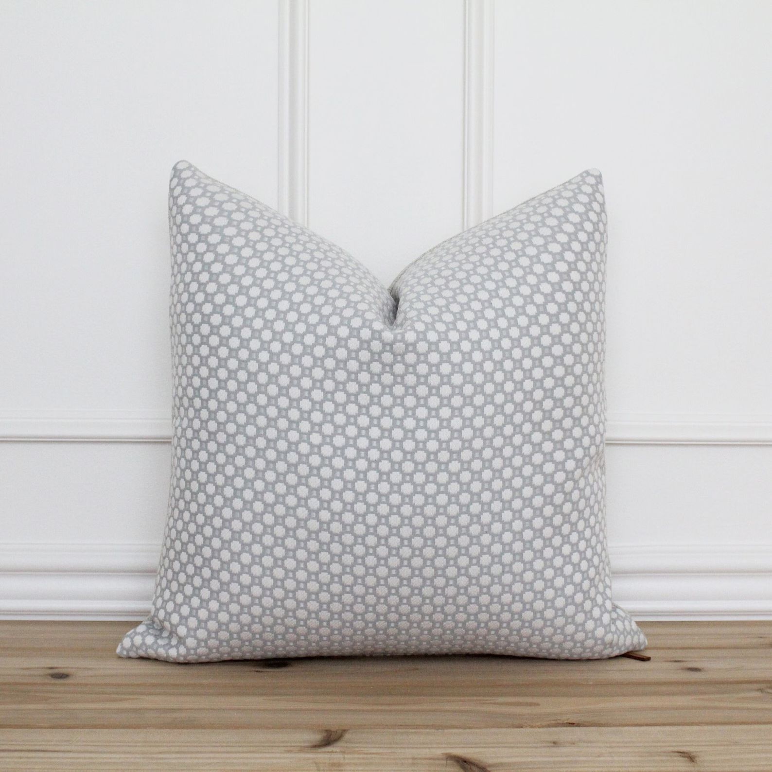 Blue Dot Pillow Cover • Farmhouse Pillow Cover • Textured Pillow Cover • Designer Pillows ... | Etsy (US)