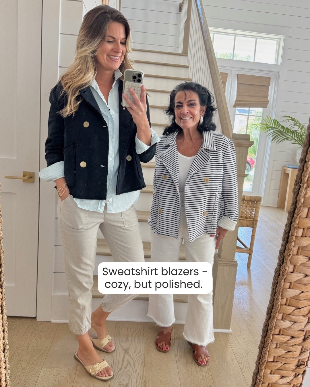 Love this sweatshirt blazer!!  Cozy and polished look

#LTKWorkwear #LTKdayinmylife #LTKootd