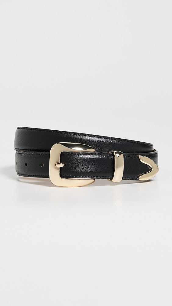 The Jordan Croc Embossed Belt | Shopbop