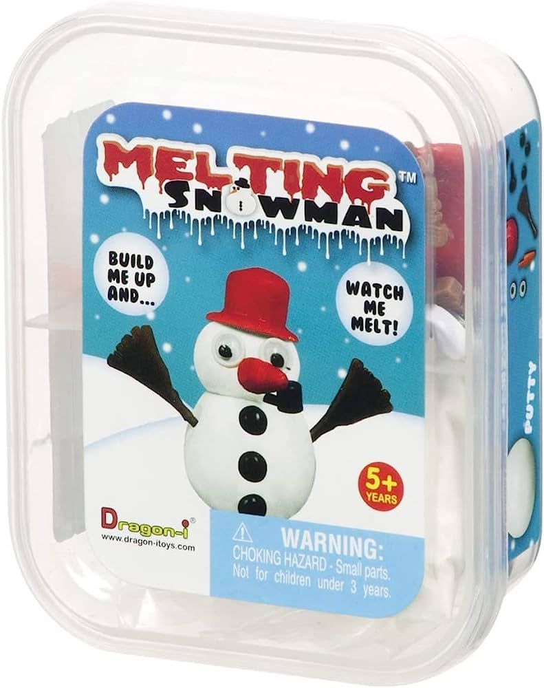 Amazon.com: Toysmith Melting Snowman, Reusable Desk Toy, For Everyone 5+ : Toys & Games | Amazon (US)