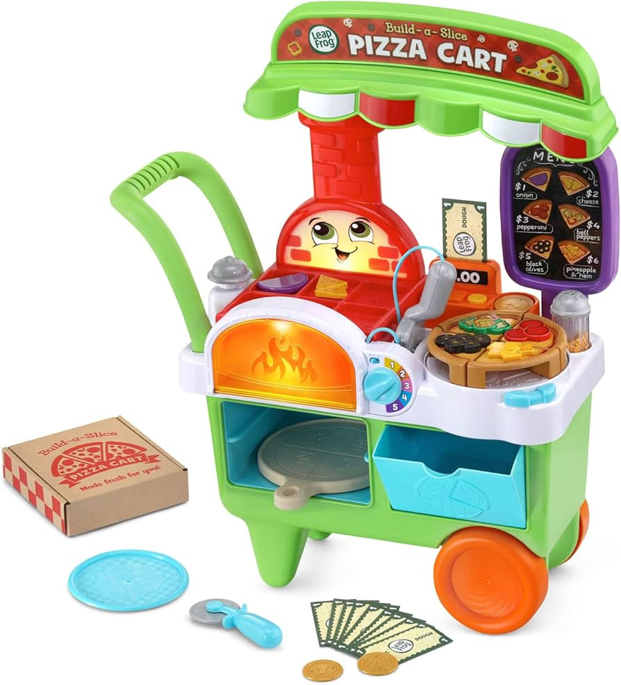 LeapFrog Build-a-Slice Pizza Cart (Frustration Free Packaging) | Amazon (US)