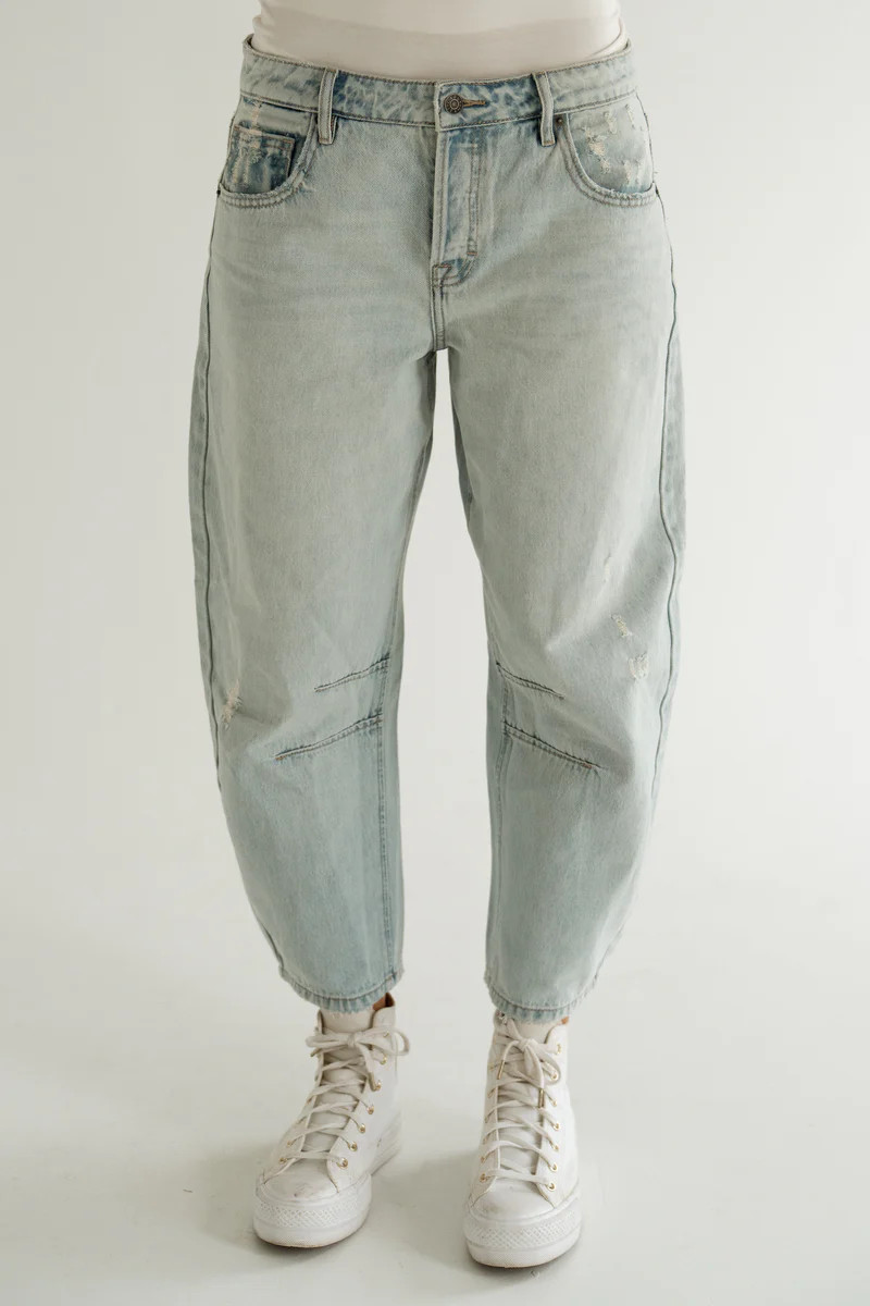 James Barrel Leg Jeans | Carly Jean Los Angeles