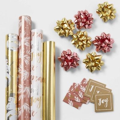 Metallic Ensemble Gift Wrap Pack - Wondershop™ | Target