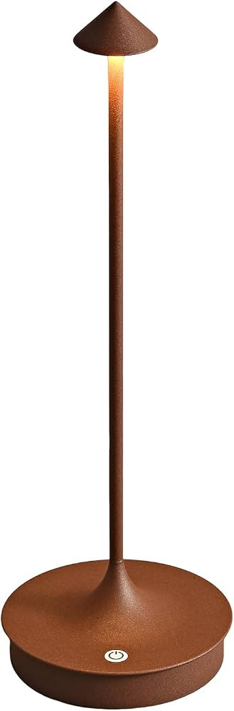 LJXiioo Cordless Table Lamp, Rechargeable Table Light Battery Powered LED Desk Lamp, Stepless Dim... | Amazon (US)