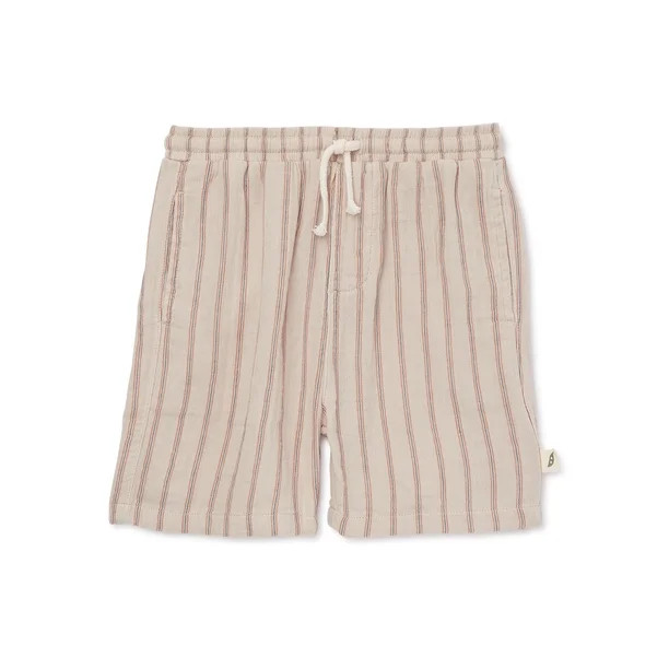 easy-peasy Baby and Toddler Boys Gauze Shorts, Sizes 12M-5T | Walmart (US)