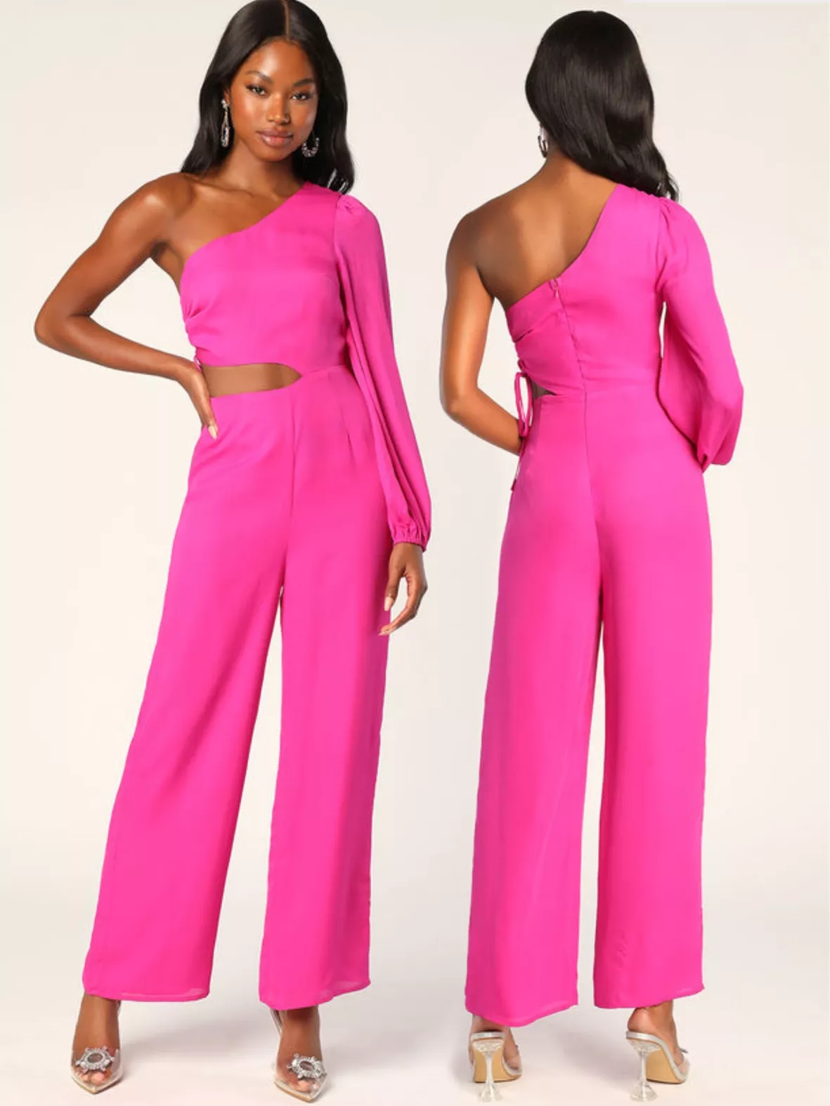 Party in Pink Jumpsuit Party in Pink Jumpsuit