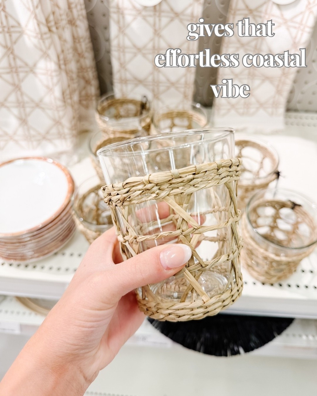 Gives that effortless coastal vibes☀️🐚🌊
@Target #target #coastal #decor #kitchenfinds 

#LTKSeasonal #LTKSaleAlert #LTKHome