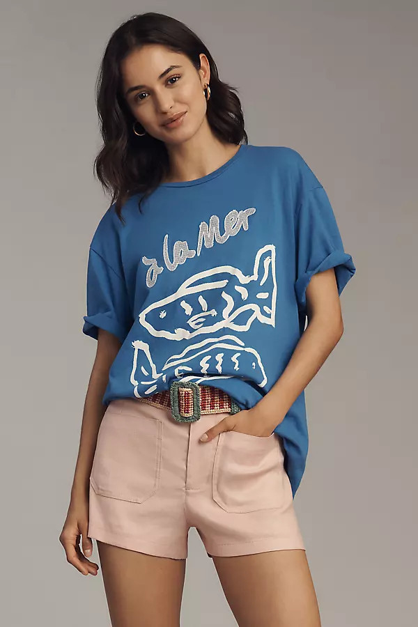 À La Mer Fish Tee | Anthropologie (US)