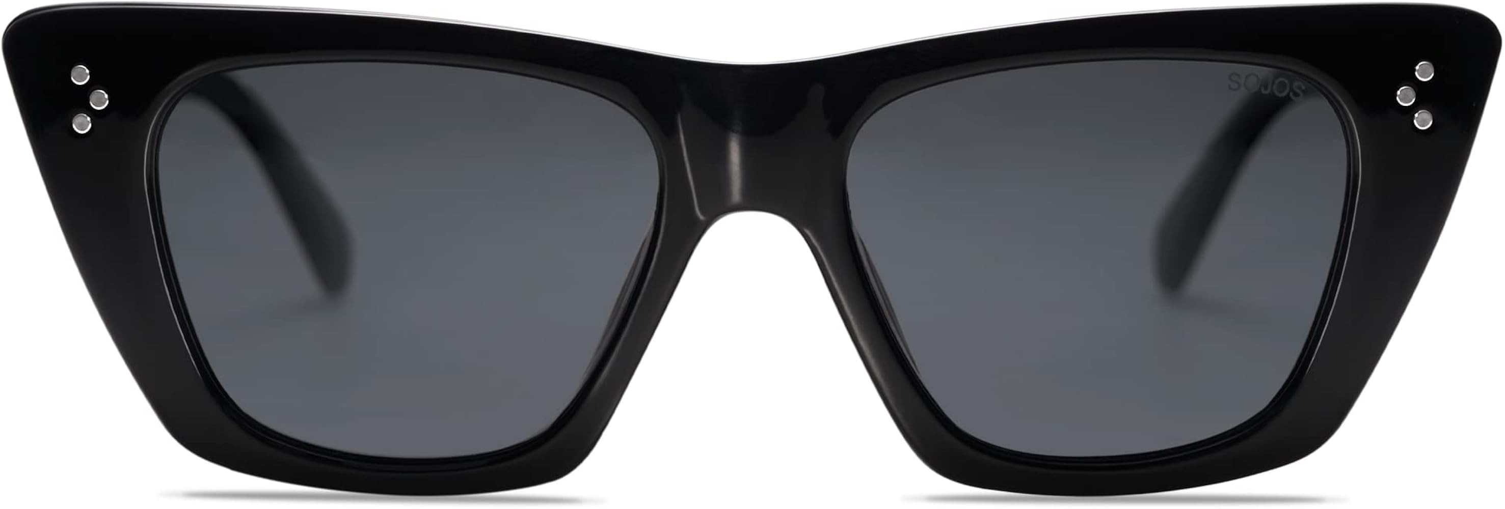 SOJOS Retro Trendy Cat Eye Polarized Sunglasses for Women Cute Stylish UV400 Sunnies SJ2199 | Amazon (US)