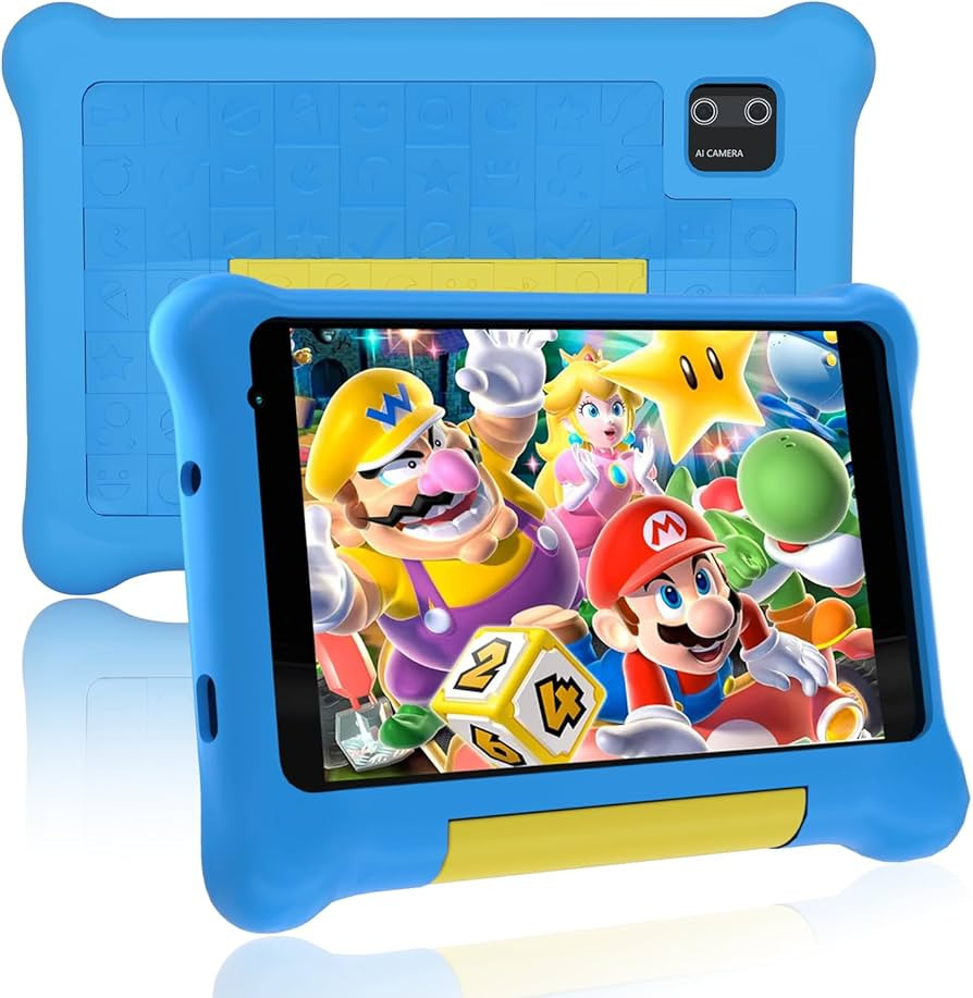 Kids Tablet 7 inch,Android 12 Tablet for Kids,32GB ROM 128GB Expand,Parental Control,Kids Softwar... | Amazon (US)