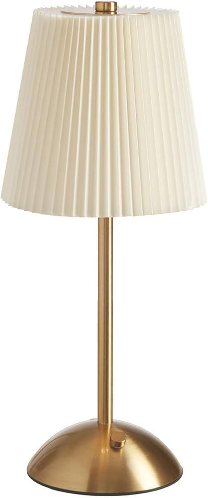 Portable Cordless Table Lamp, Fabric Shade Desk Lamps, 3000mAh Rechargeable Battery Operated Ligh... | Amazon (US)