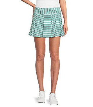 Addison Bay Racquet Stripe Print Active Skort - XL | Dillard's