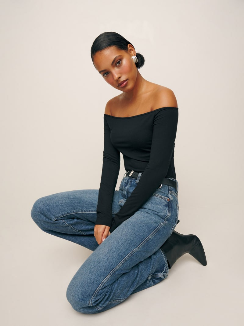 Anneliese Knit Top | Reformation (Global)
