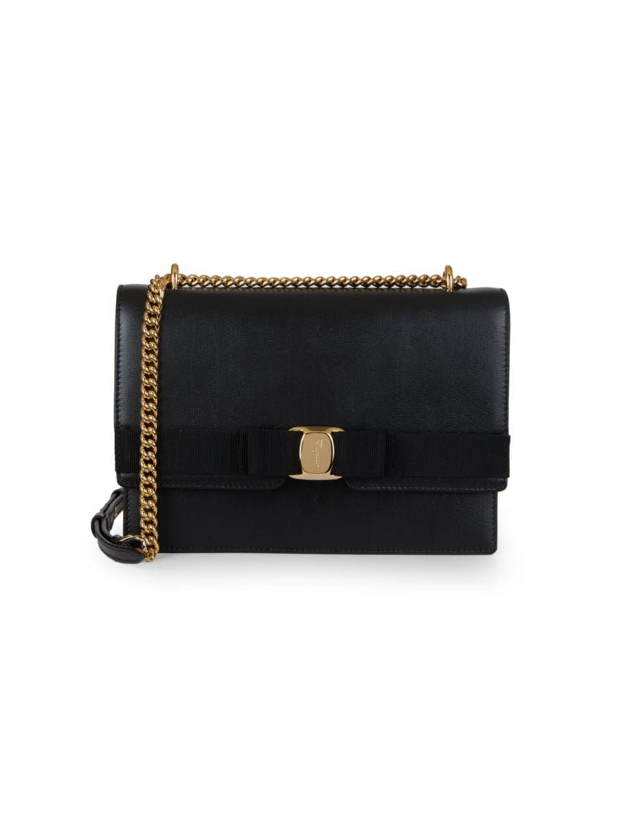 Salvatore Ferragamo Medium Vara Leather Shoulder Bag | Saks Fifth Avenue