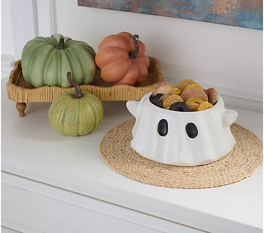 Cozy Cottage by Liz Marie Medium Ghost Bowl | QVC