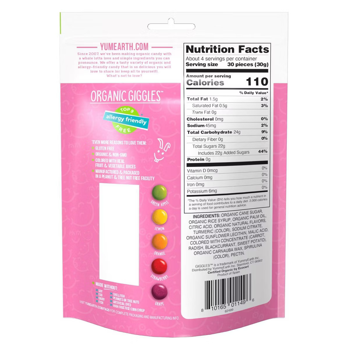 Yum Earth Easter Giggles Chewy Candy Bites - 4oz | Target