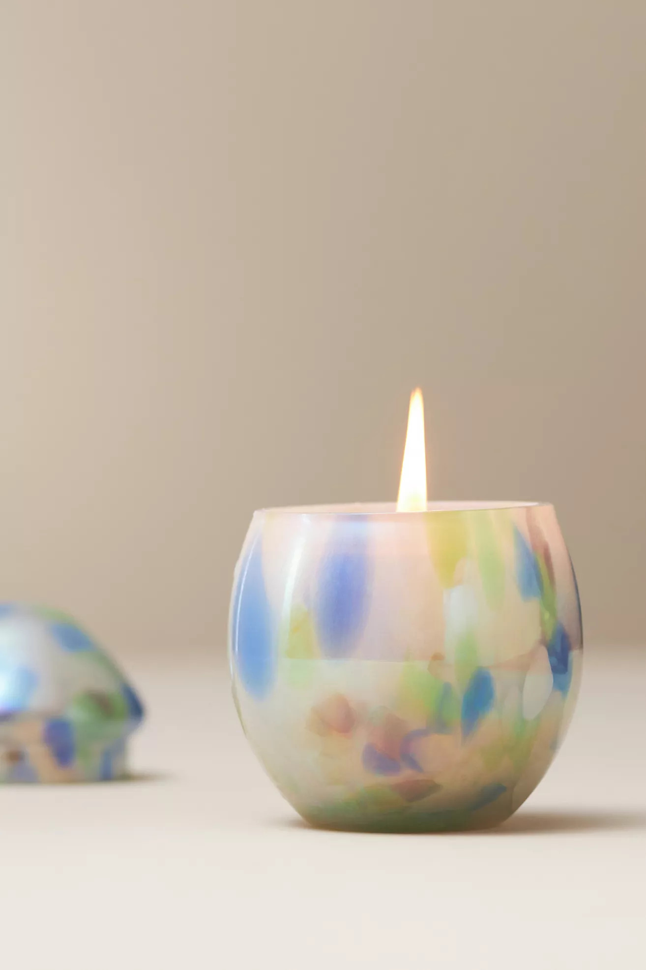 Cheena Egg Fresh Fig Tree Glass Candle | Anthropologie (US)