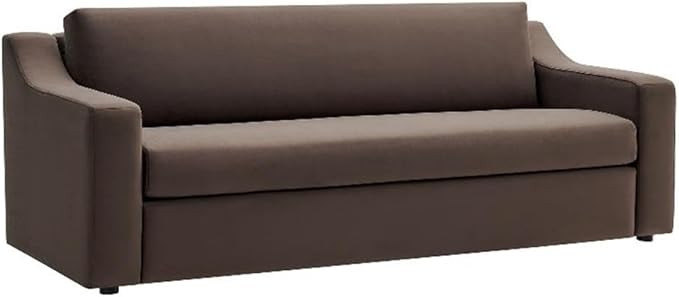 Modway Liora 87 Inch Stain-Resistant Performance Velvet Sofa in Chocolate Brown - 3 Seater Uphols... | Amazon (US)