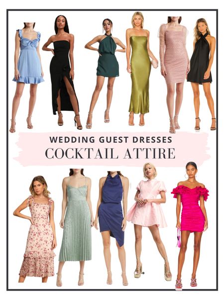 Wedding Guest Dresses: Cocktail Attire 

#LTKwedding #LTKunder100