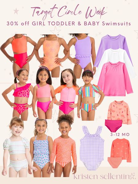 Target Circle Week: Baby & Toddler Girls Swimsuits 30% off

#targetcircleweek #GIRLS #swimsuits #target #swim #summer2024 #sale

#LTKxTarget #LTKkids #LTKswim