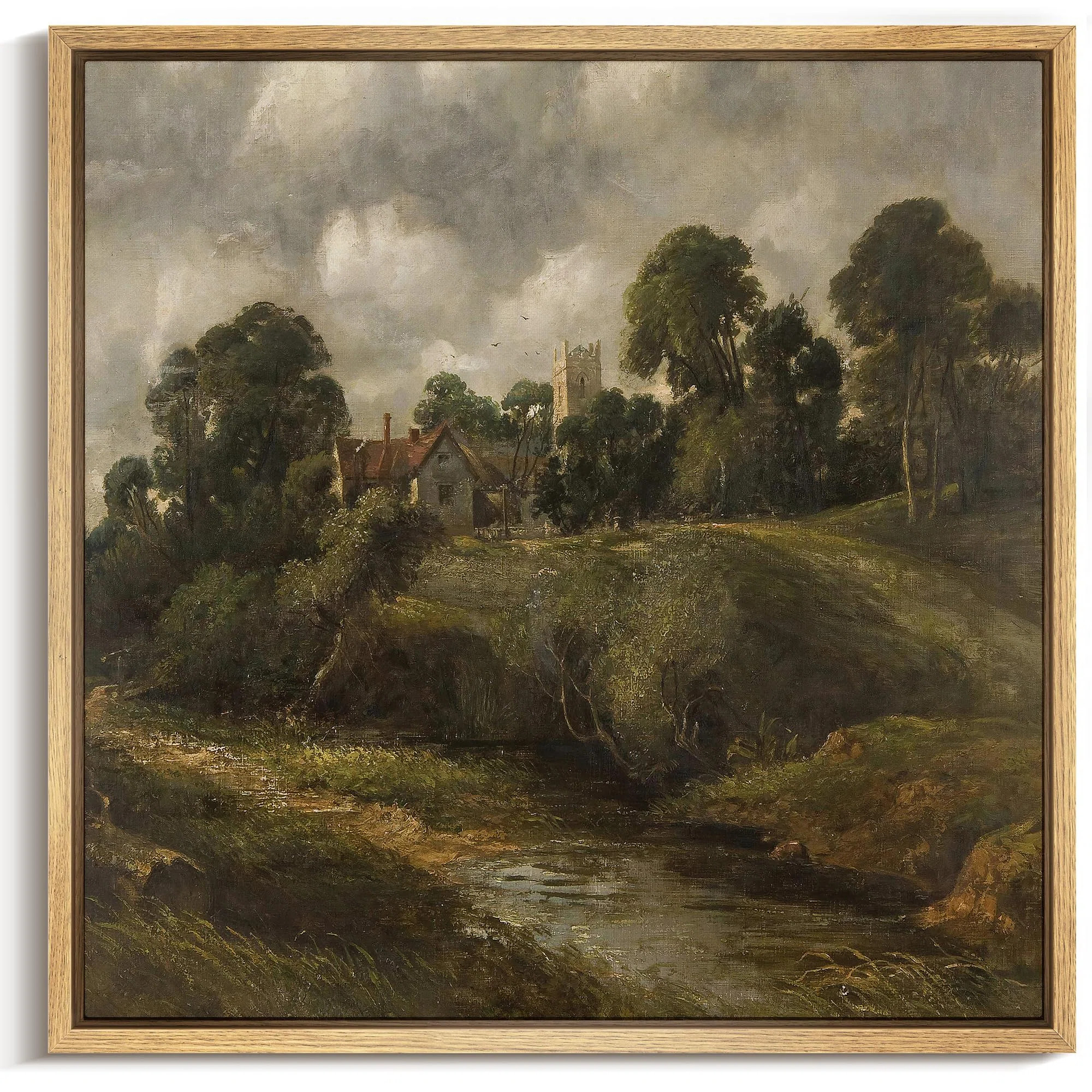 " English Countryside With Church " | Wayfair North America