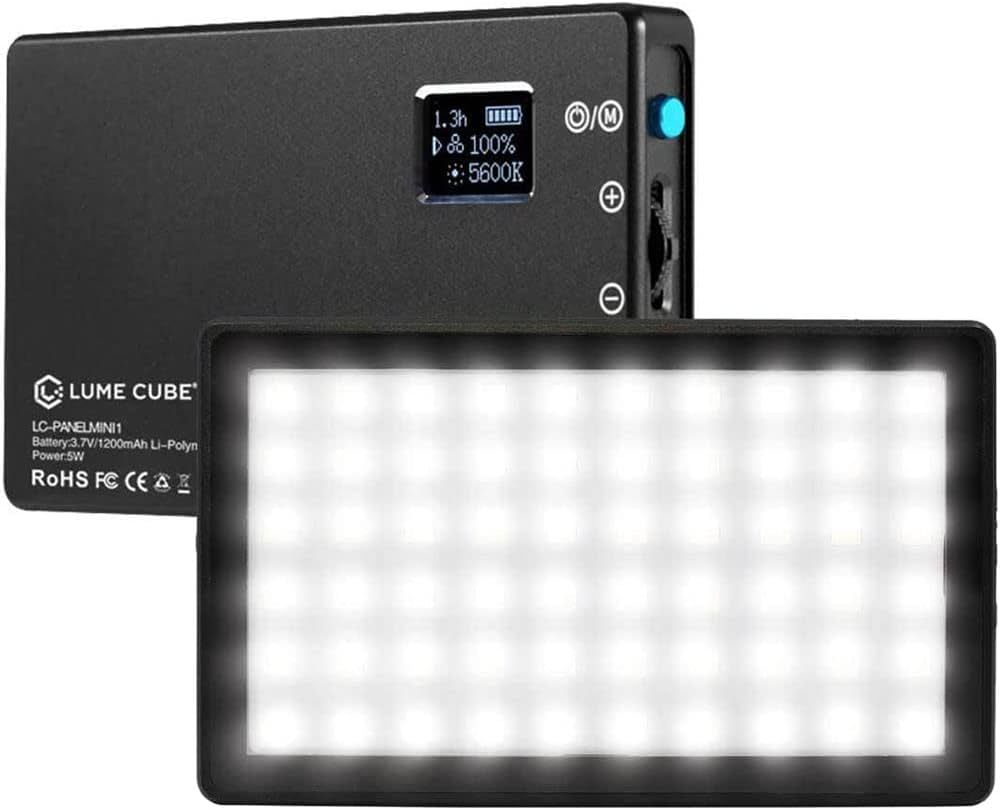 Lume Cube Bicolor Panel Mini LED Light for Professional DSLR Cameras | Adjustable Panel Mini, LCD... | Amazon (US)