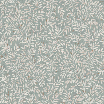 Click for more info about NEXT Ditsy Leaf Duck Egg Wallpaper