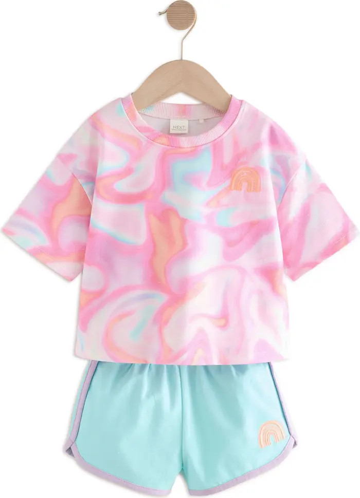 NEXT Kids' Graphic T-Shirt & Shorts Set | Nordstrom | Nordstrom